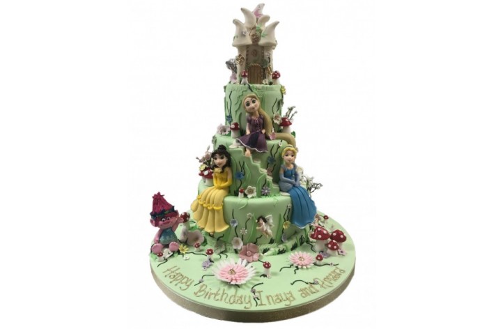 Princess Tiered Cake